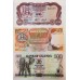 UGANDA 1966-1991 . TWENTY 20 - FIVE HUNDRED 500 SHILLINGS BANKNOTES UGANDA 1966-1991 . TWENTY 20 - FIVE HUNDRED 500 SHILLINGS BANKNOTES